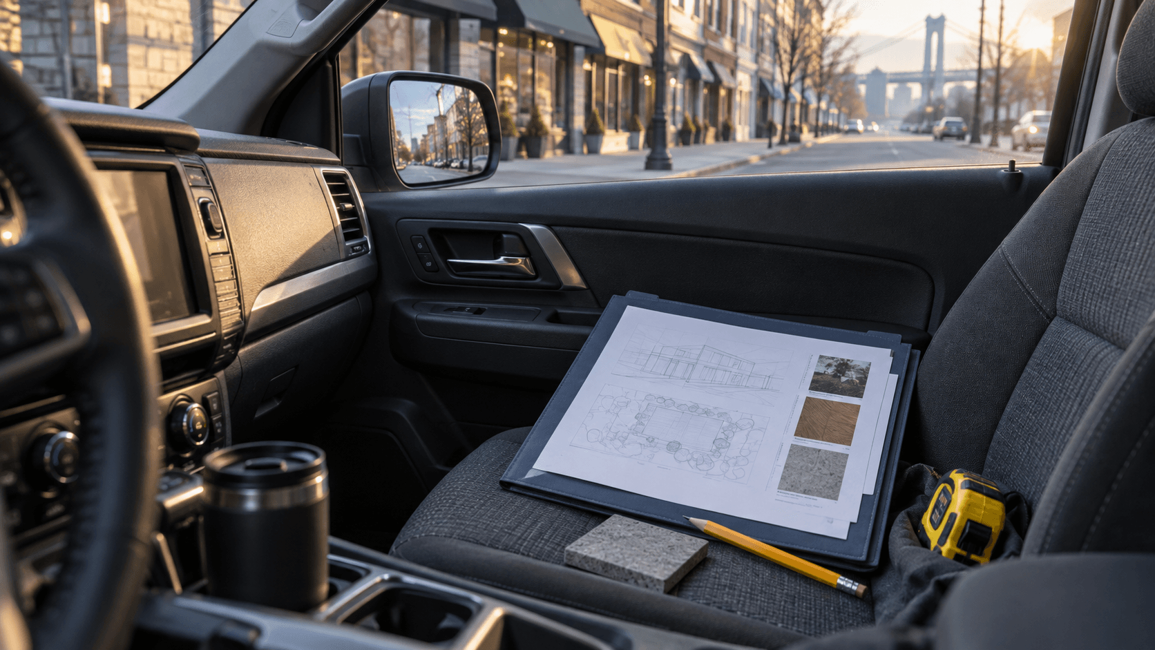 Professional Services branding, website, and print article preview