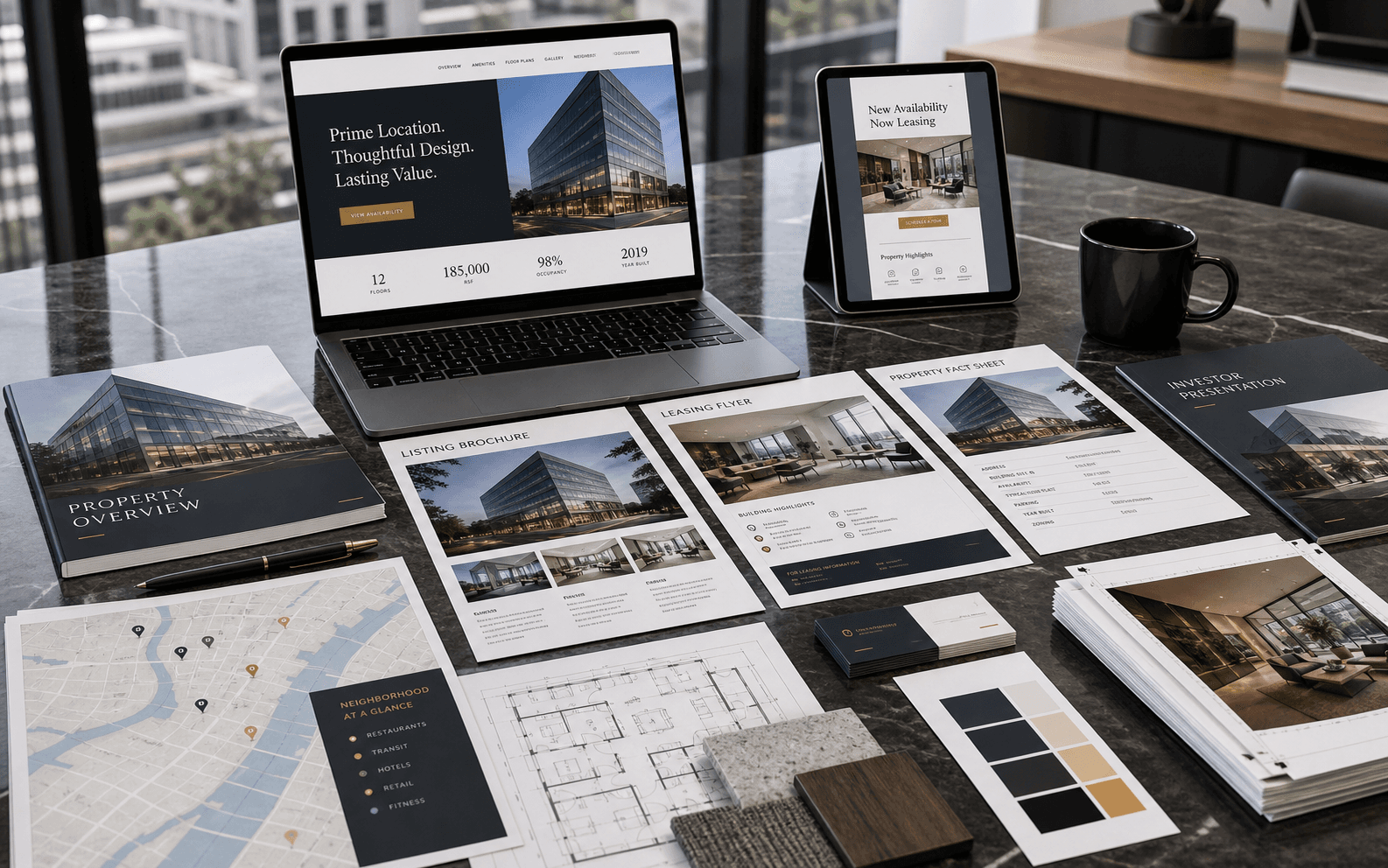 Real Estate Marketing Design: Brochures, Listing Decks, and Digital Assets article hero